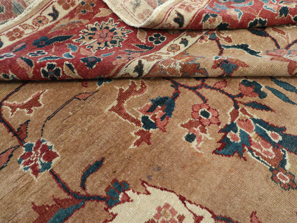 Antique Indian Lahore Carpet, No.8147 - Staging