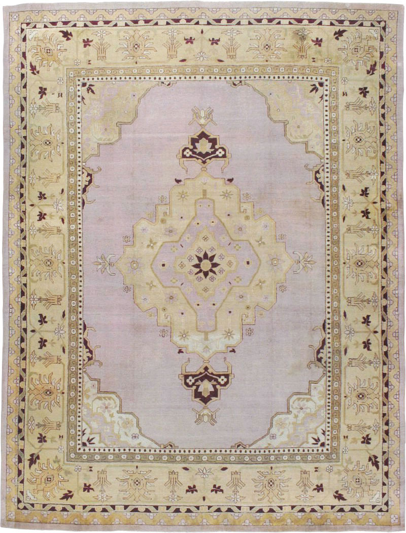 Antique Indian Agra Carpet, No.8152 - Staging