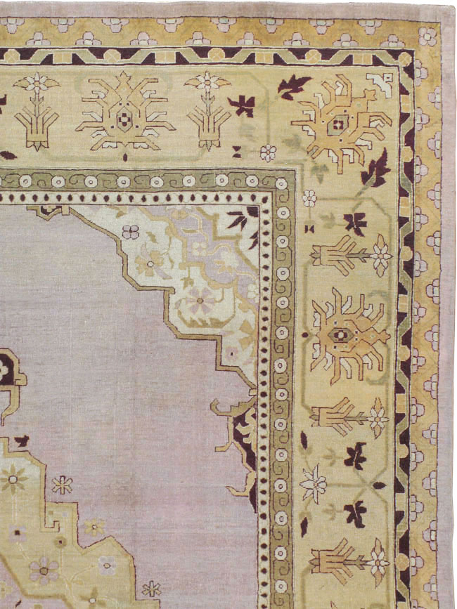 Antique Indian Agra Carpet, No.8152 - Staging