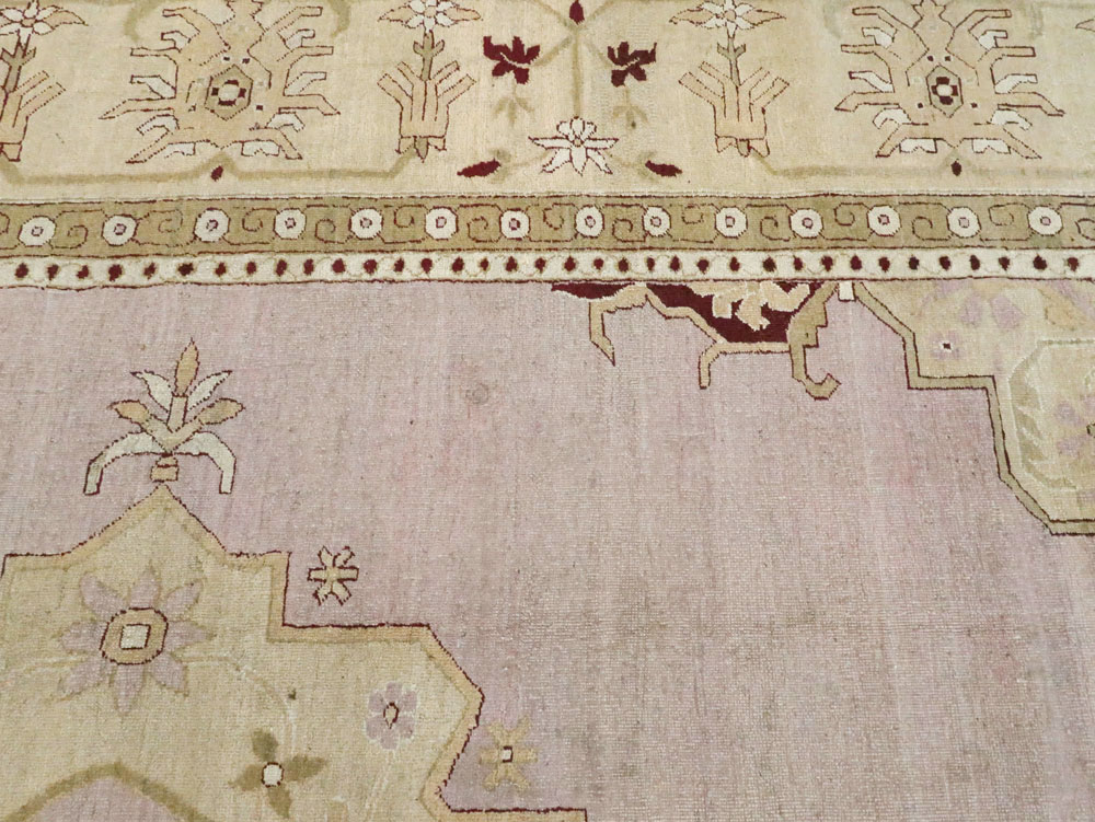 Antique Indian Agra Carpet, No.8152 - Staging