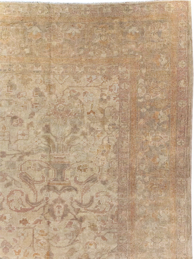 Antique Turkish Sivas Room Size Carpet, No.8193 - Staging