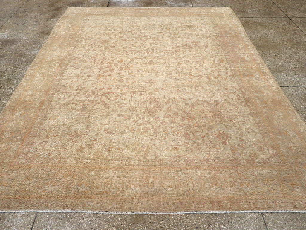 Antique Turkish Sivas Room Size Carpet, No.8193 - Staging