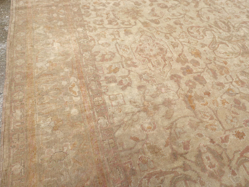 Antique Turkish Sivas Room Size Carpet, No.8193 - Staging