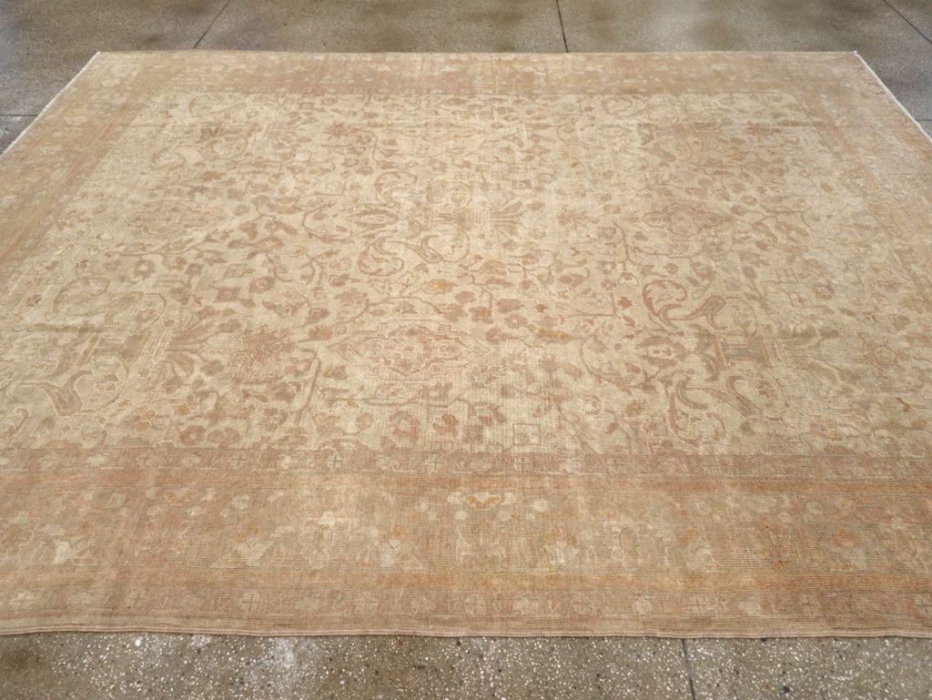 Antique Turkish Sivas Room Size Carpet, No.8193 - Staging