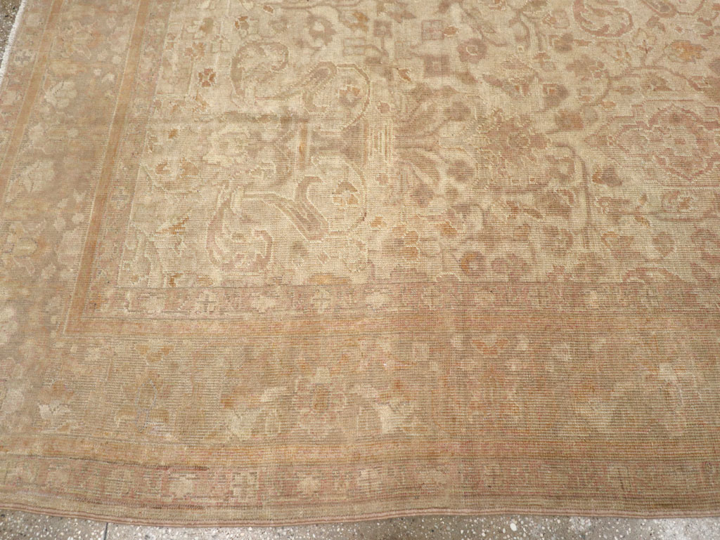 Antique Turkish Sivas Room Size Carpet, No.8193 - Staging