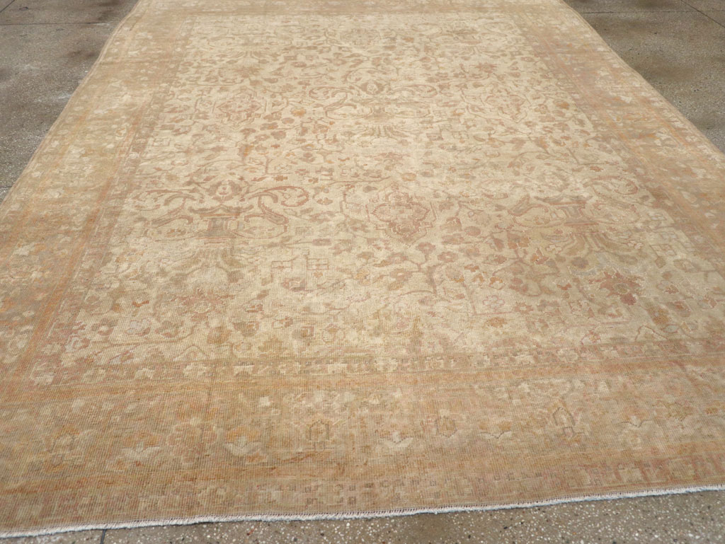 Antique Turkish Sivas Room Size Carpet, No.8193 - Staging