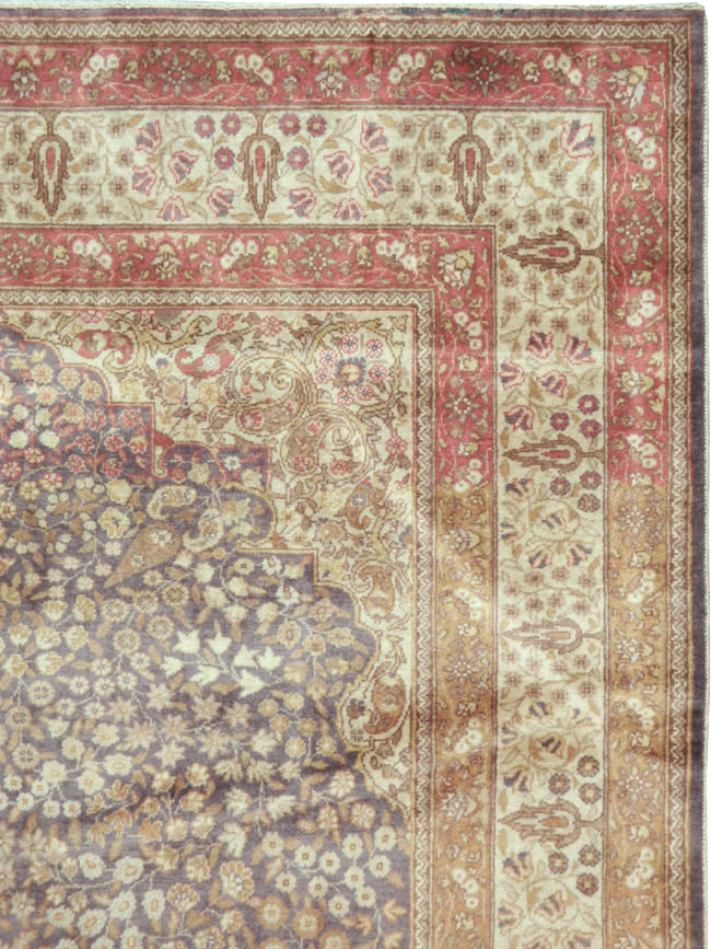 Vintage Turkish Herekeh Carpet, No.8230 - Staging