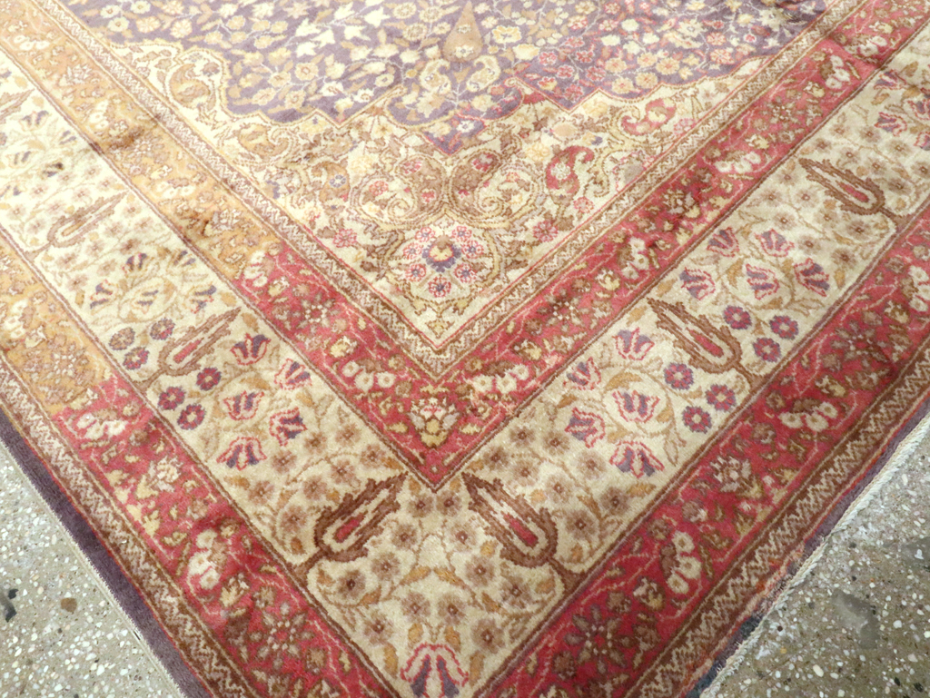 Vintage Turkish Herekeh Carpet, No.8230 - Staging