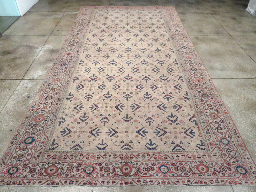 Antique Persian Fereghan Carpet, No.8240 - Staging