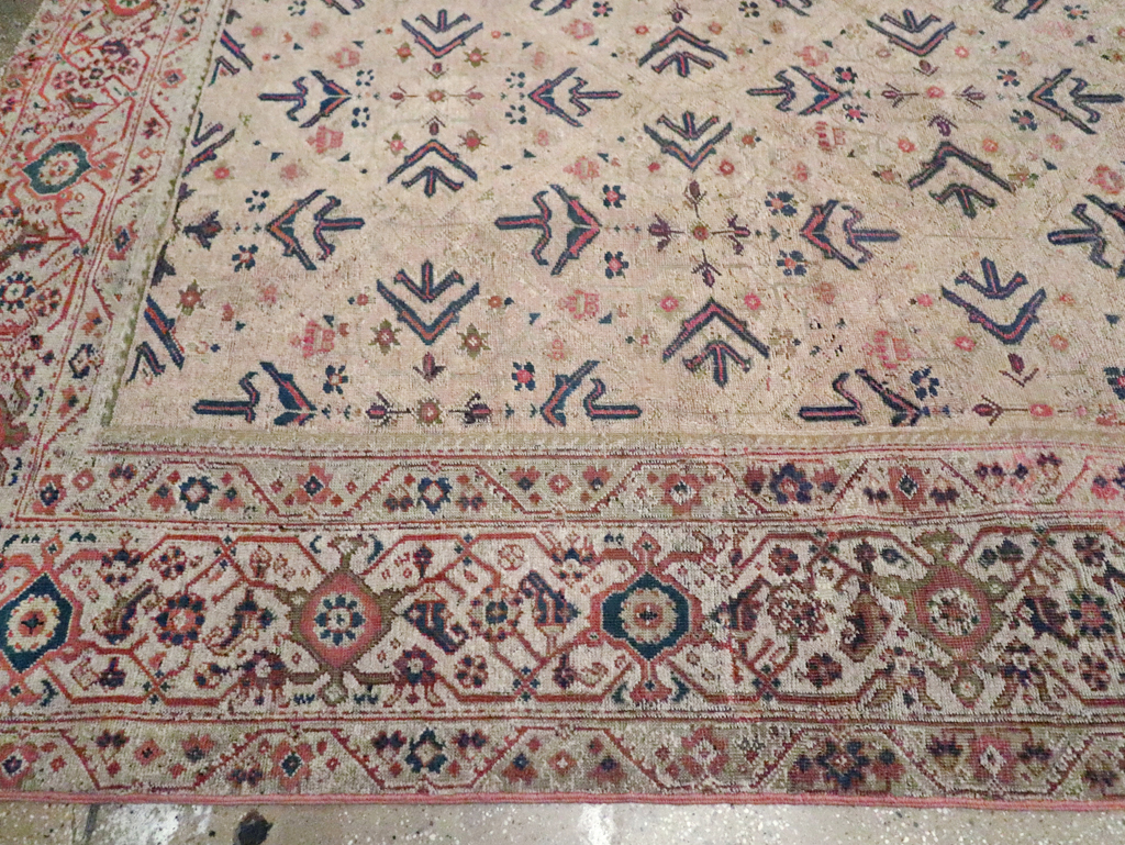 Antique Persian Fereghan Carpet, No.8240 - Staging