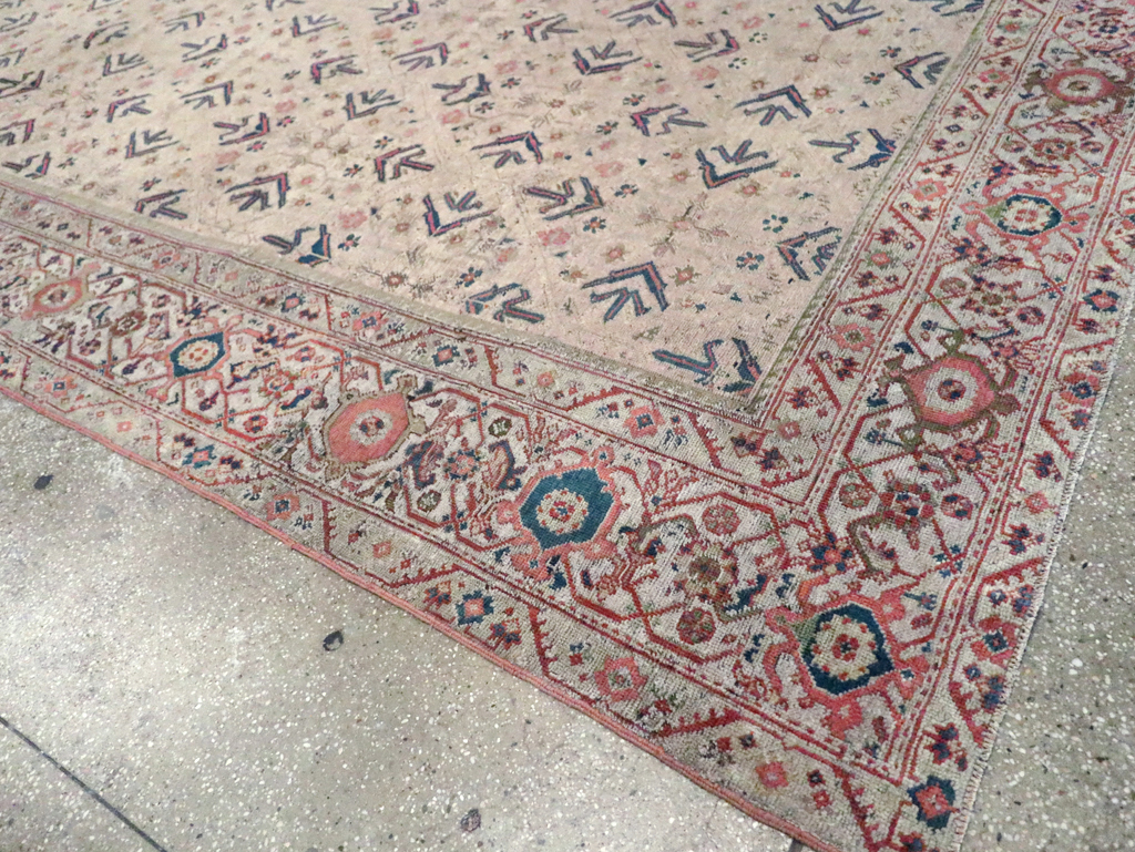 Antique Persian Fereghan Carpet, No.8240 - Staging