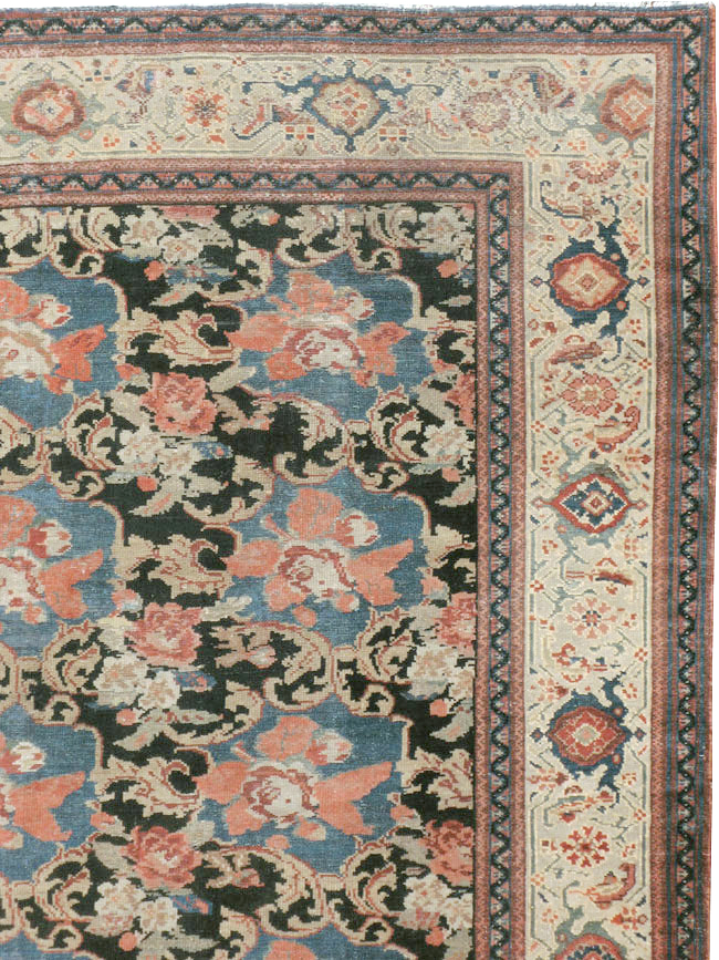 Antique Persian Malayer Gallery Carpet, No.8241 - Staging