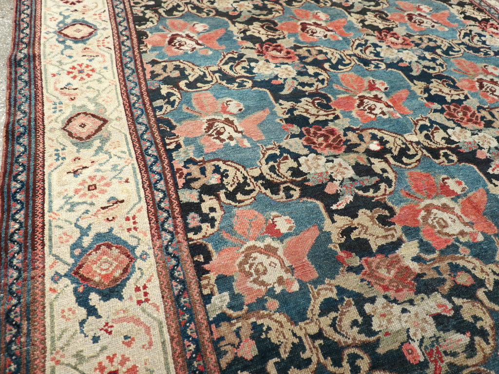 Antique Persian Malayer Gallery Carpet, No.8241 - Staging