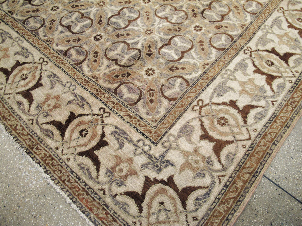 Antique Indian Lahore Room Size Carpet, No.8258 - Staging