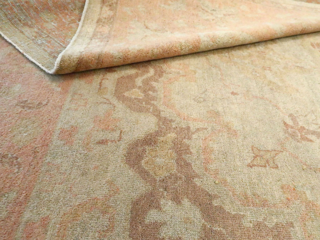 Vintage Indian Amritsar Rug, No.8264 - Staging