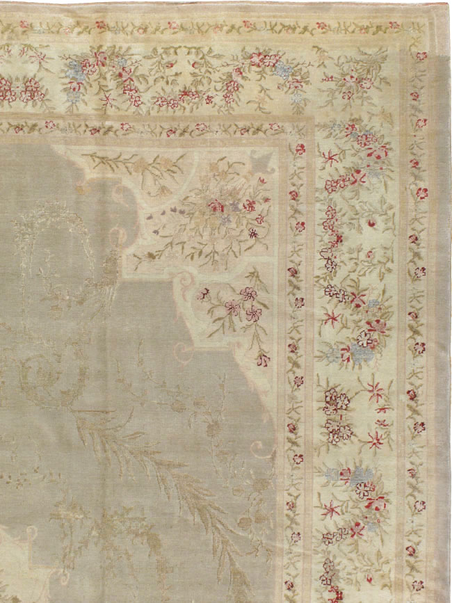 Antique Turkish Herekeh Carpet, No.8269 - Staging