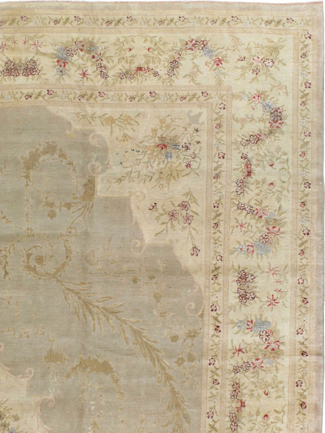 Antique Turkish Herekeh Carpet, No.8269 - Staging