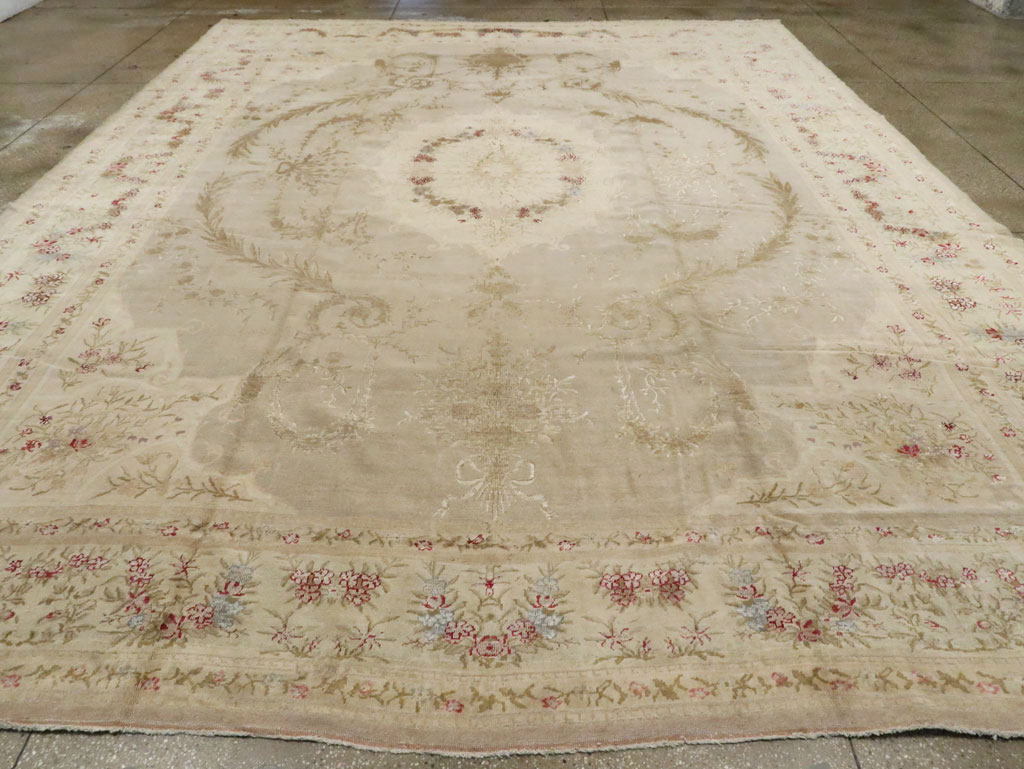 Antique Turkish Herekeh Carpet, No.8269 - Staging