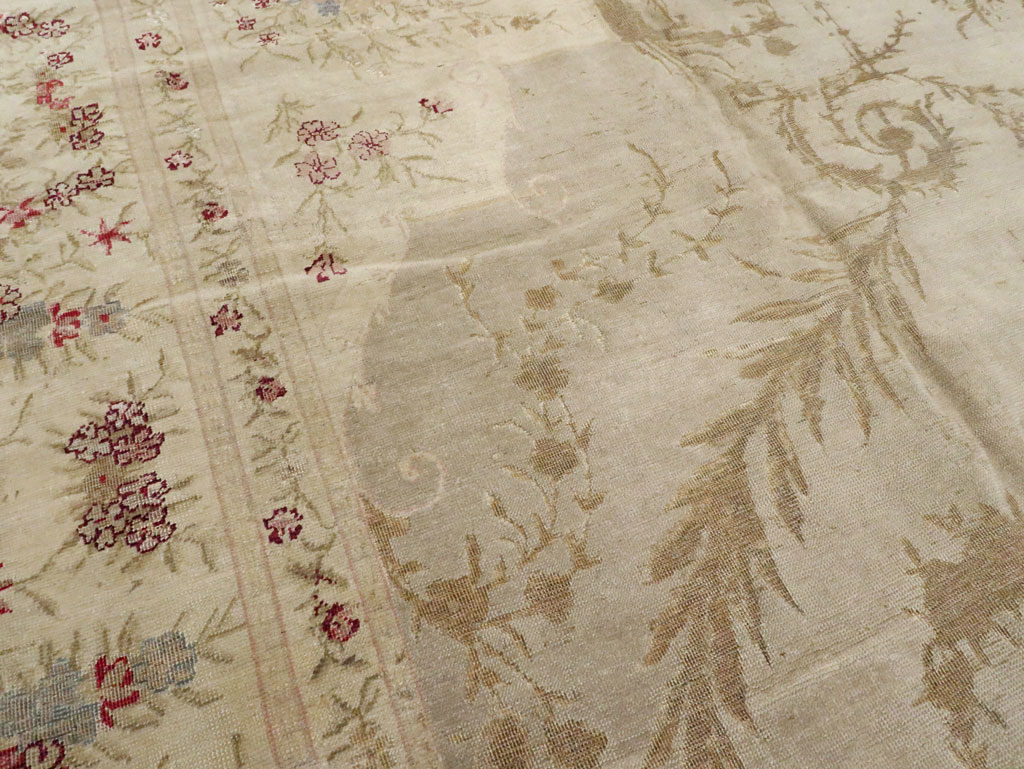 Antique Turkish Herekeh Carpet, No.8269 - Staging
