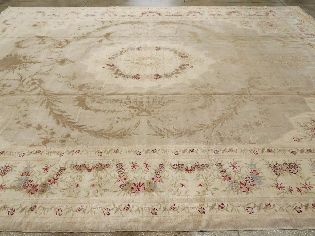 Antique Turkish Herekeh Carpet, No.8269 - Staging