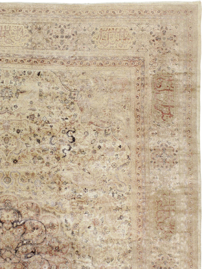 Antique Turkish Sivas Carpet, No.8322 - Staging