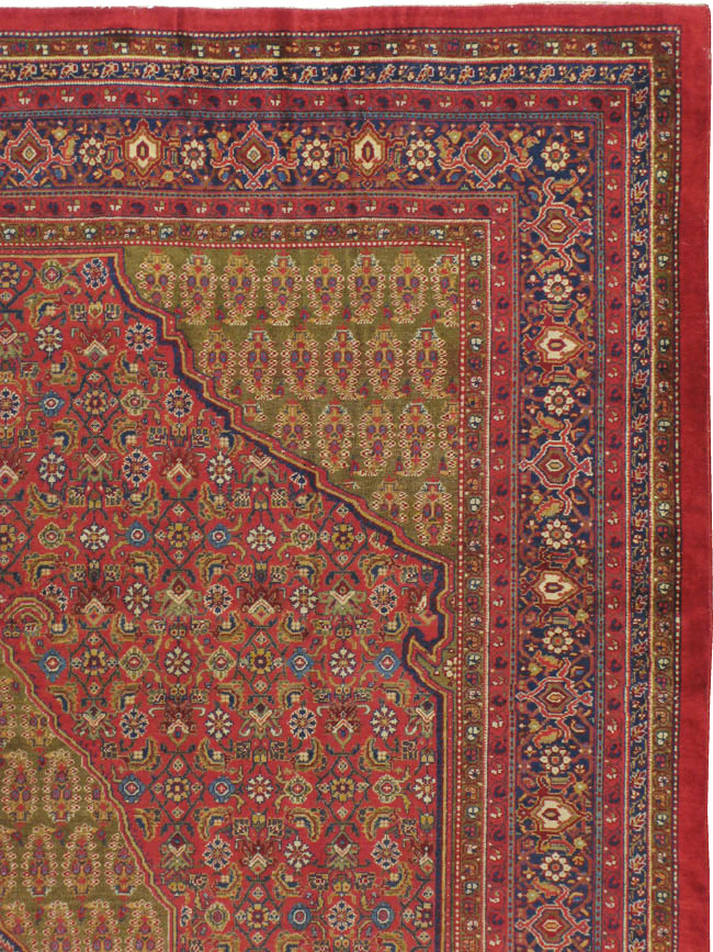 Vintage Turkish Sivas Carpet, No.8339 - Staging