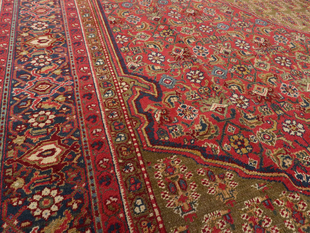 Vintage Turkish Sivas Carpet, No.8339 - Staging