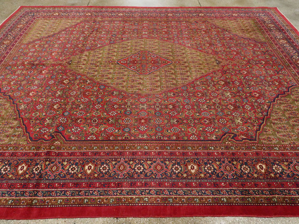 Vintage Turkish Sivas Carpet, No.8339 - Staging
