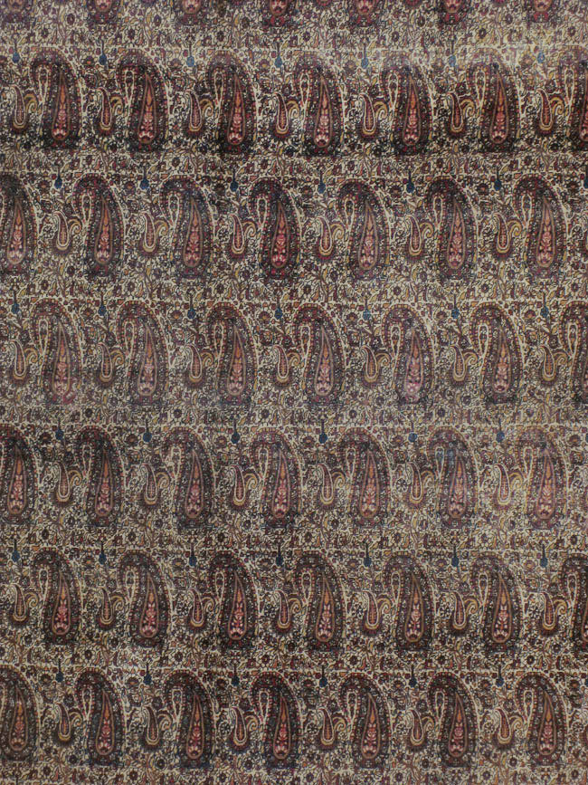 Antique Persian Lavar Kerman Carpet, No.8357 - Staging