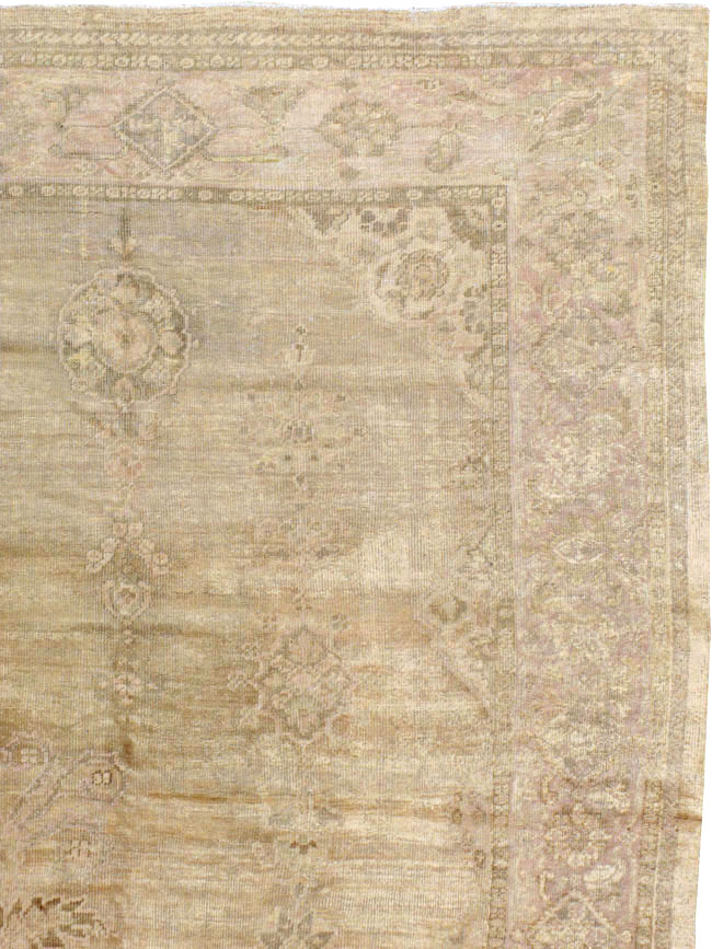 Antique Persian Sultanabad Carpet, No.8383 - Staging