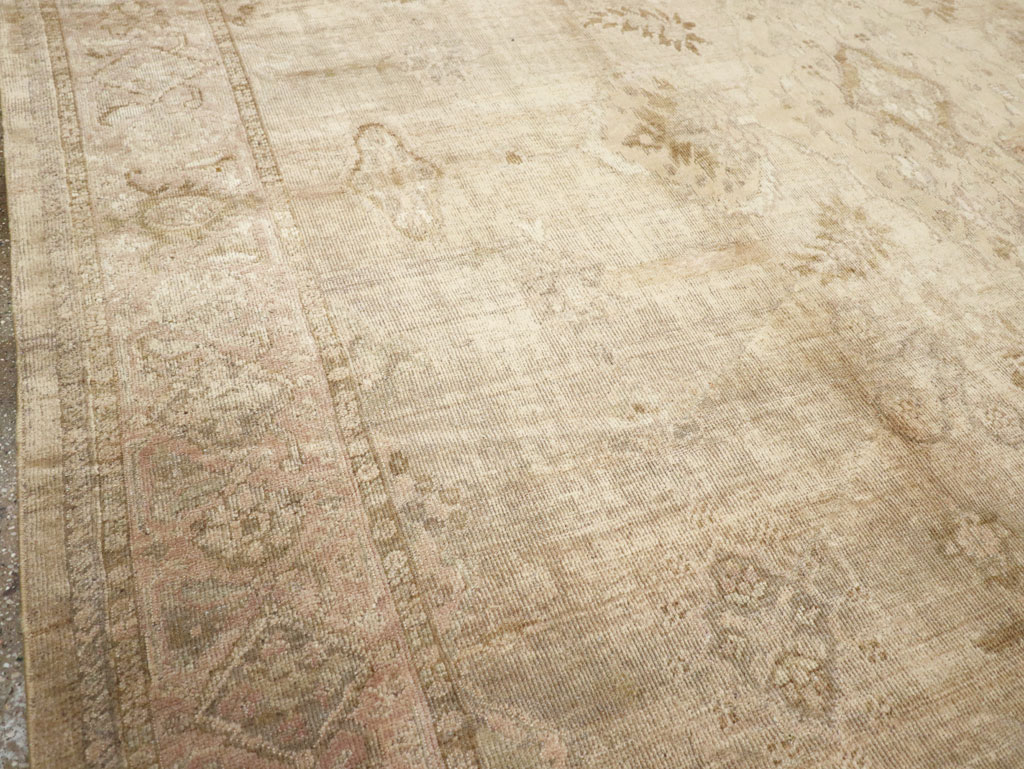 Antique Persian Sultanabad Carpet, No.8383 - Staging