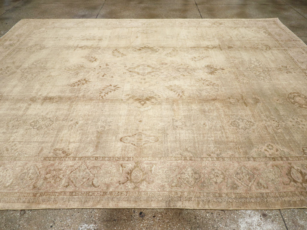 Antique Persian Sultanabad Carpet, No.8383 - Staging