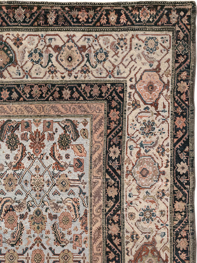 Antique Persian Malayer Gallery Carpet, No.8389 - Staging