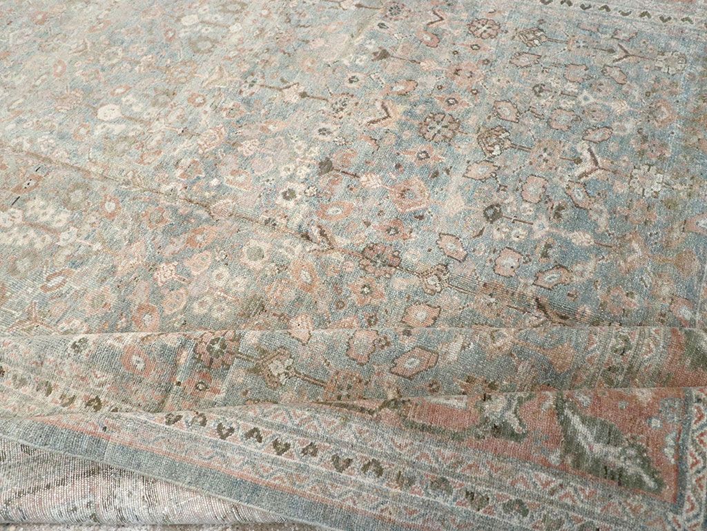 Antique Persian Malayer Gallery Carpet, No.8391 - Staging