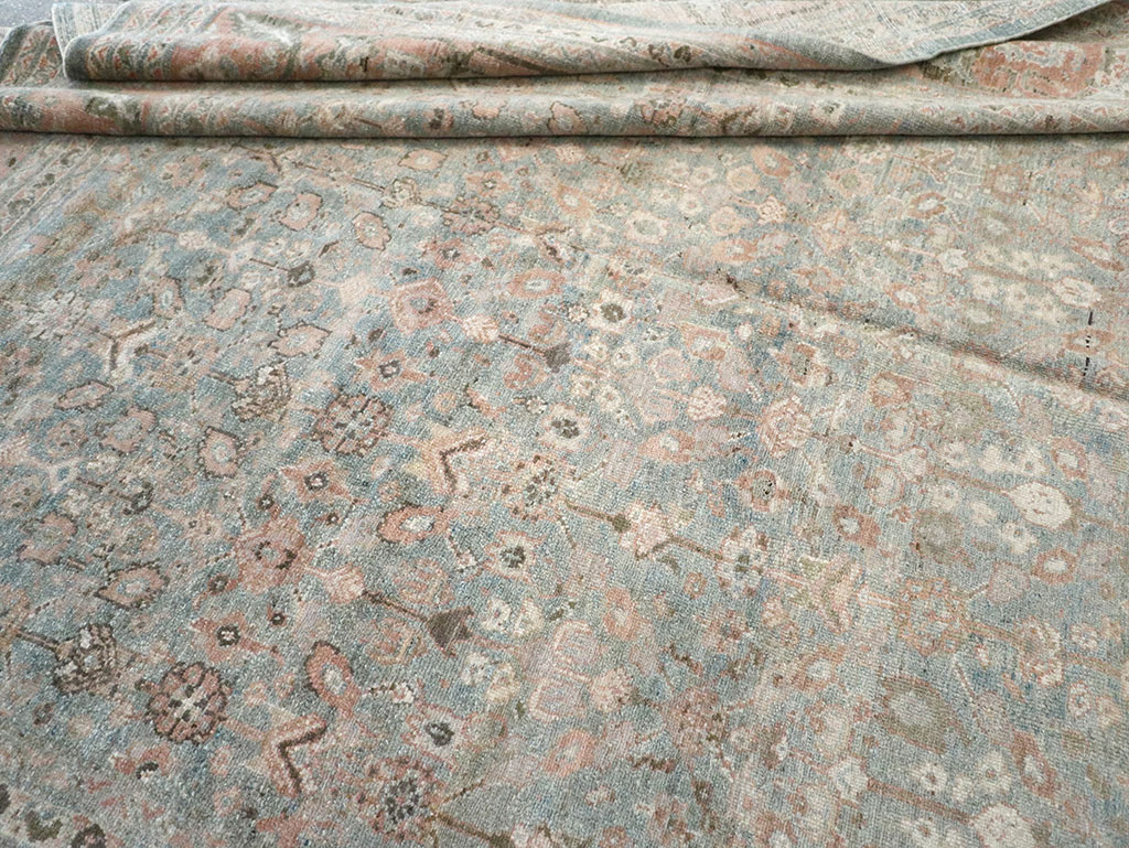 Antique Persian Malayer Gallery Carpet, No.8391 - Staging