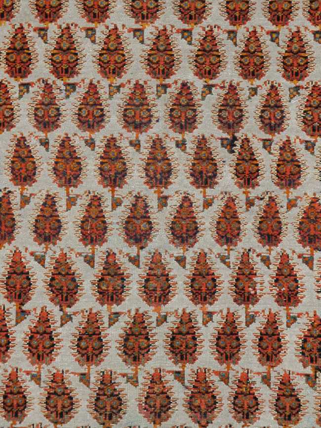 Antique Persian Malayer Runner, No.8423 - Staging