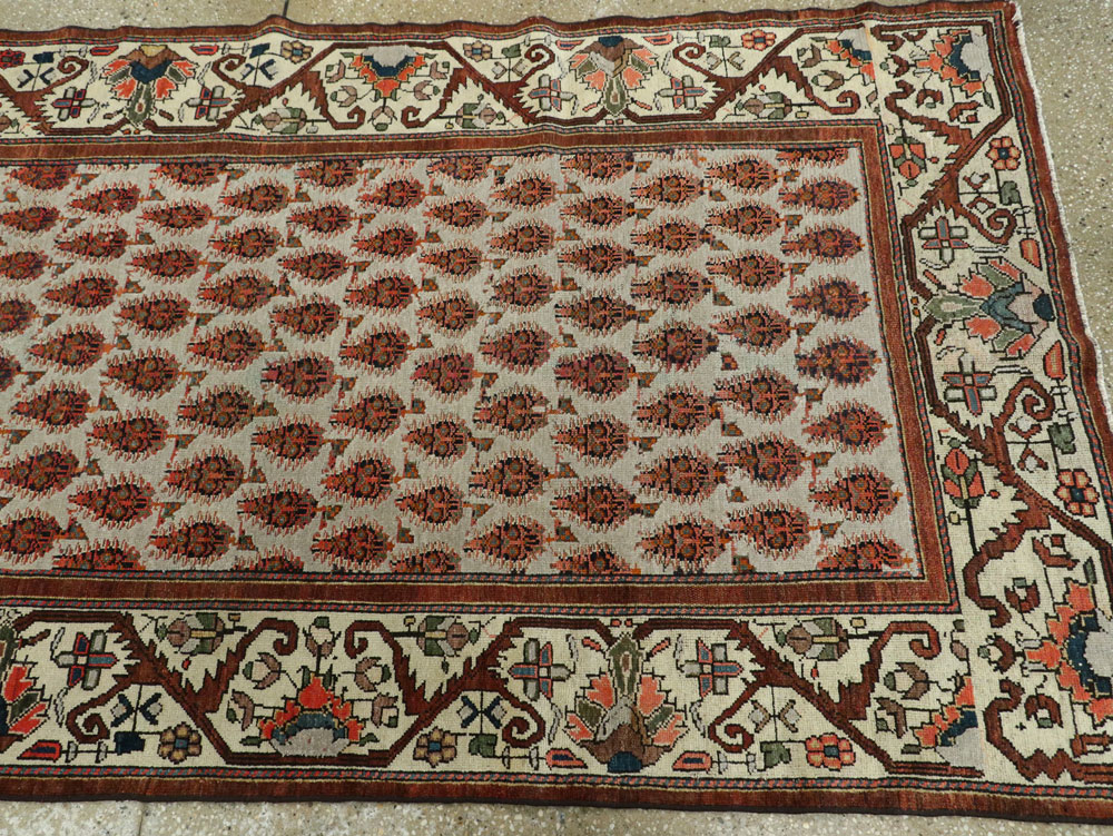 Antique Persian Malayer Runner, No.8423 - Staging