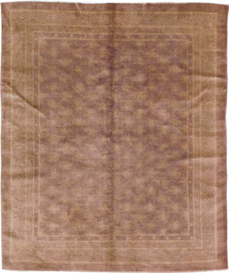 Antique Chinese Peking Rug, No.8456 - Staging