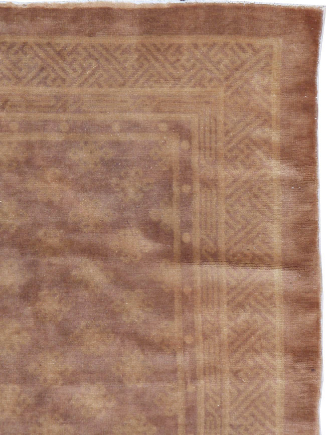 Antique Chinese Peking Rug, No.8456 - Staging