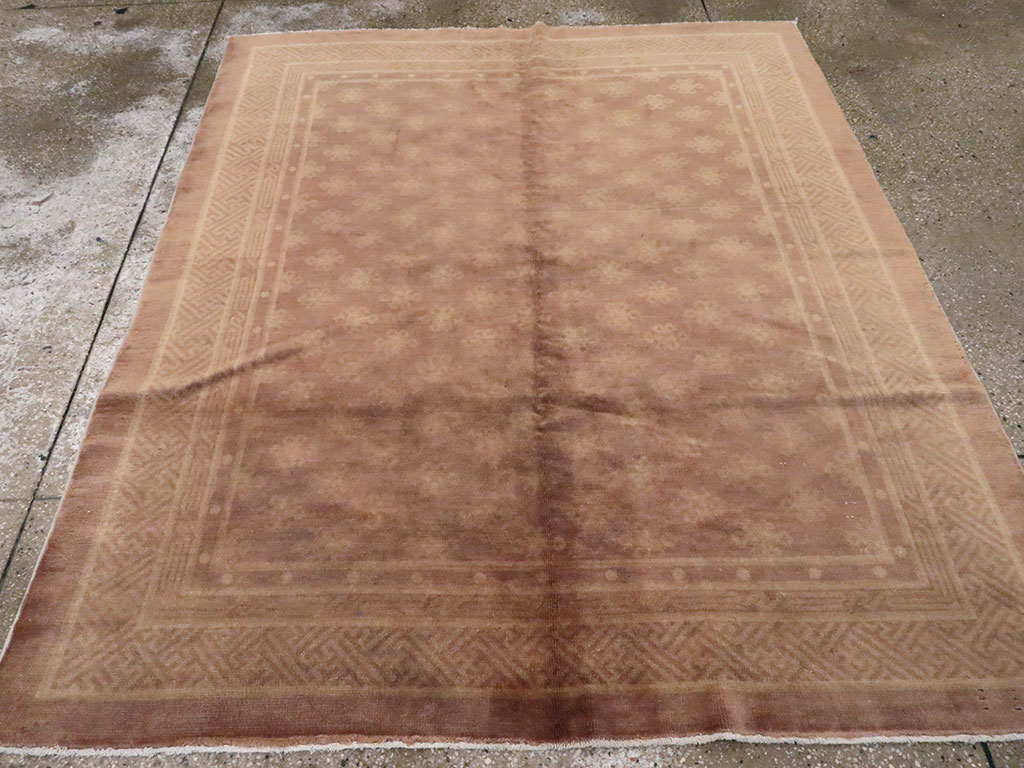 Antique Chinese Peking Rug, No.8456 - Staging