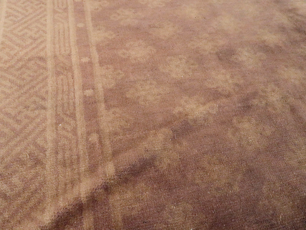 Antique Chinese Peking Rug, No.8456 - Staging