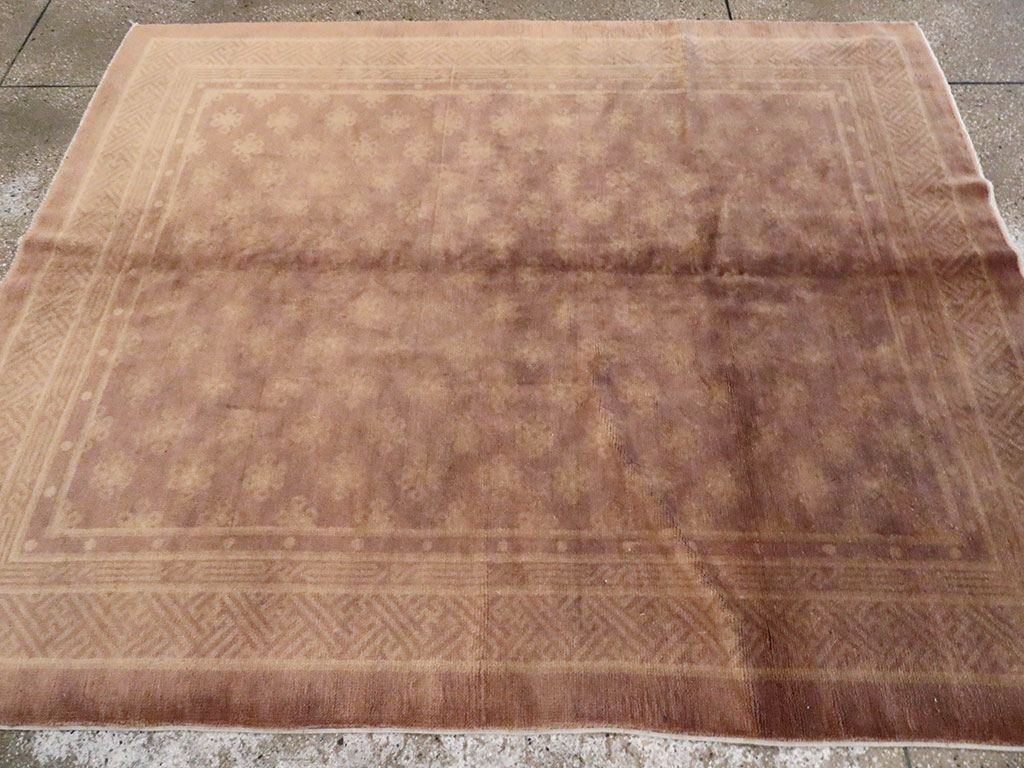 Antique Chinese Peking Rug, No.8456 - Staging
