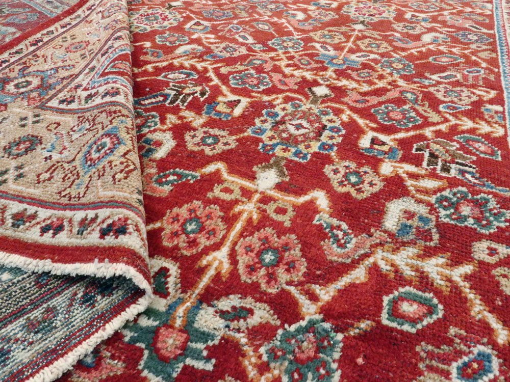 Antique Persian Mahal Carpet, No.8472 - Staging
