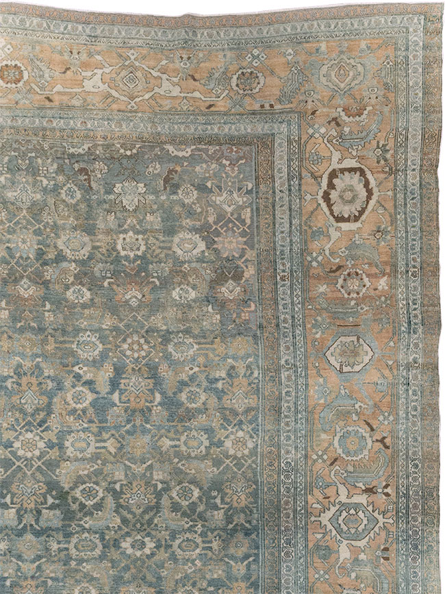 Antique Persian Bibikabad Carpet, No.8484 - Staging