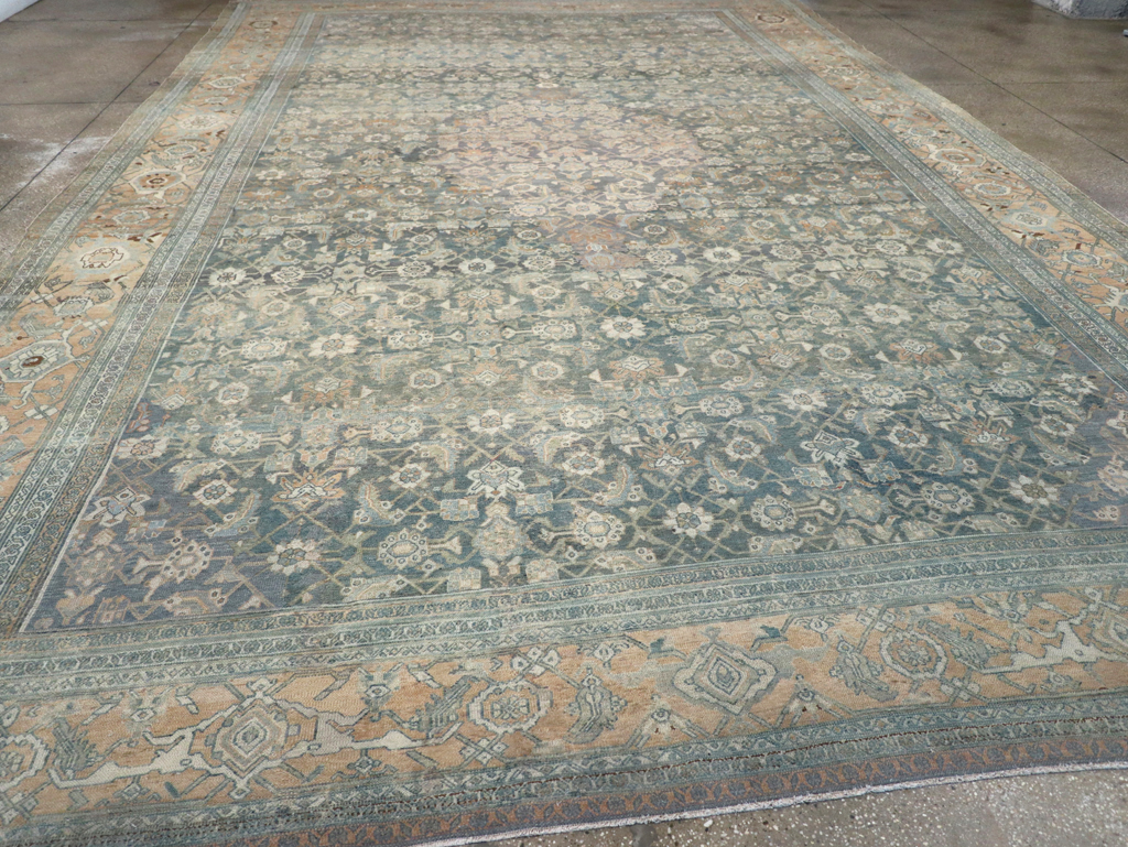 Antique Persian Bibikabad Carpet, No.8484 - Staging
