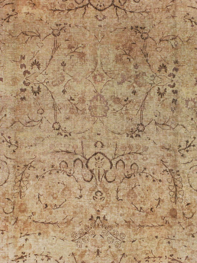 Antique Persian Mashad Carpet, No.8505 - Staging