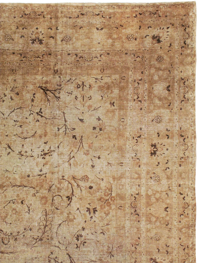 Antique Persian Mashad Carpet, No.8505 - Staging