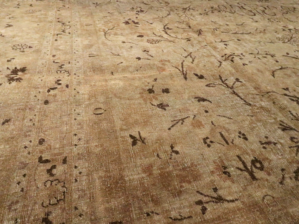 Antique Persian Mashad Carpet, No.8505 - Staging