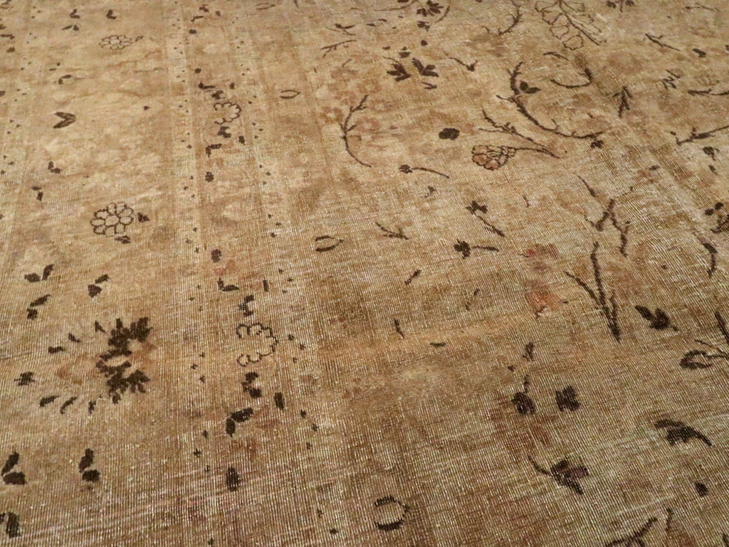 Antique Persian Mashad Carpet, No.8505 - Staging