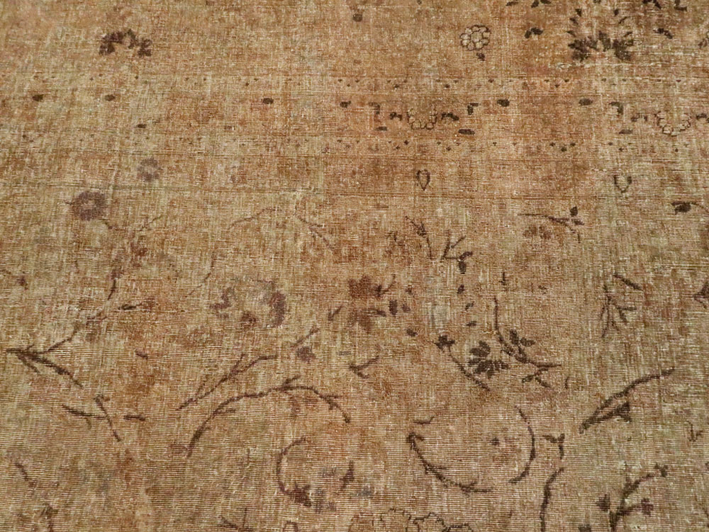 Antique Persian Mashad Carpet, No.8505 - Staging